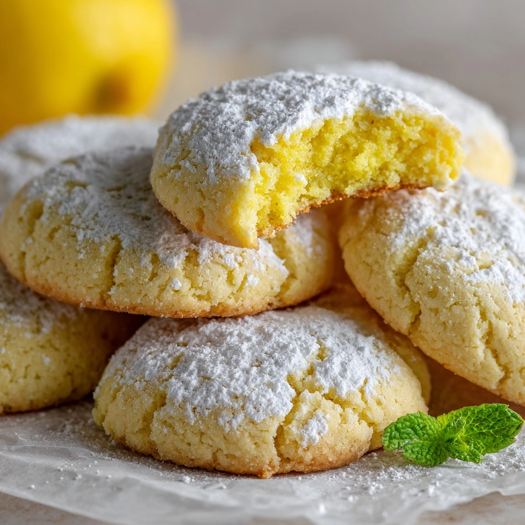 Zesty Lemon-Filled Cookies Recipe - Recipe Image