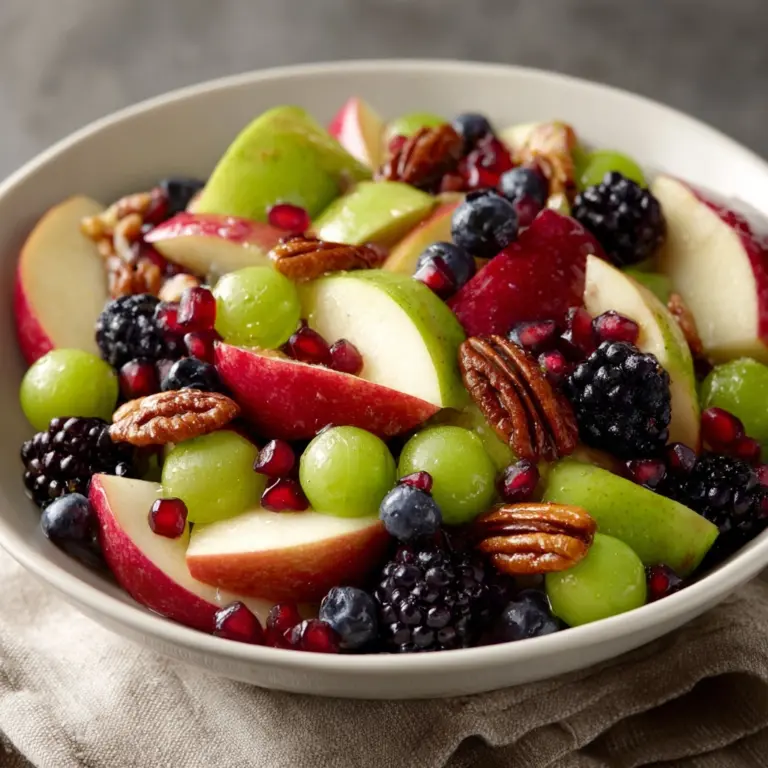 Fall Fruit Salad Recipe