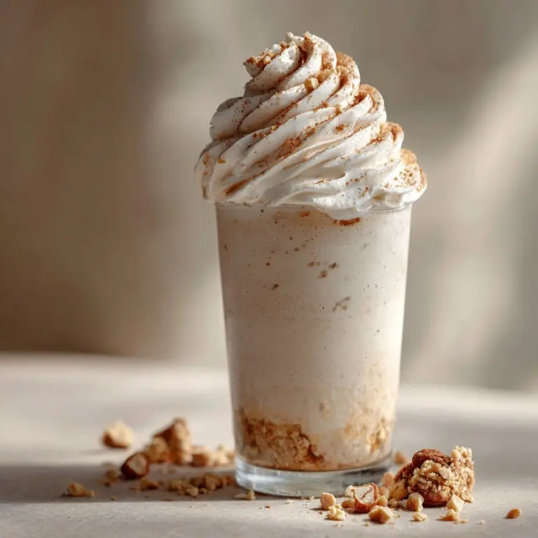 Cinnamon Roll Protein Shake Recipe