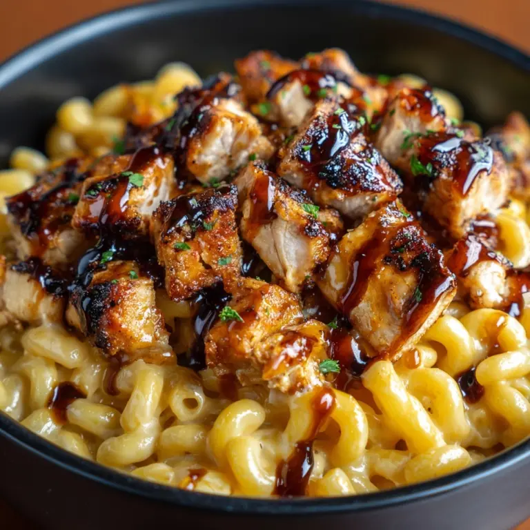 Honey Pepper Chicken Mac and Cheese Recipe