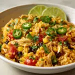 Instant Pot Chicken and Rice Burrito Bowls Recipe