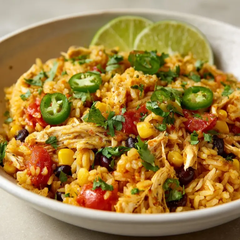 Instant Pot Chicken and Rice Burrito Bowls Recipe