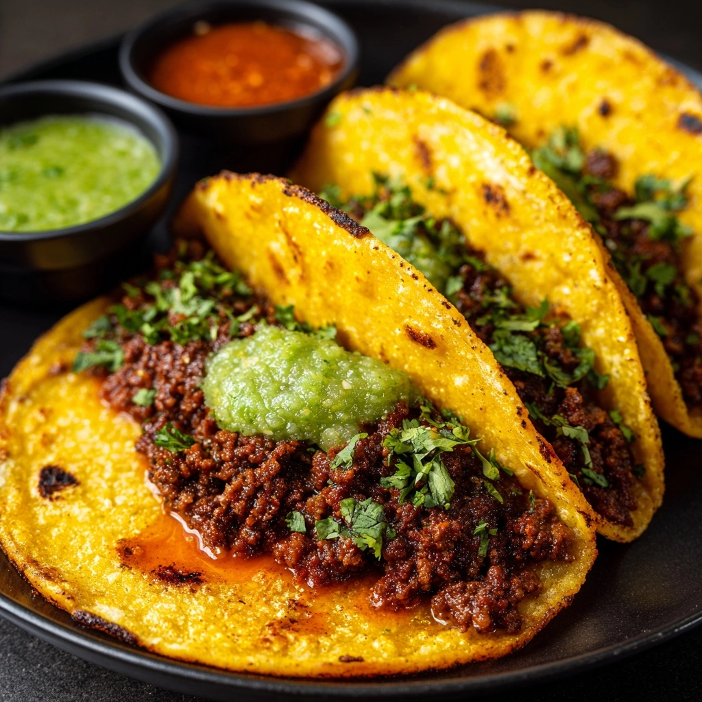 Crispy Ground Beef Tacos Recipe