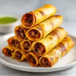 Cheesy Beef Baked Taquitos Recipe