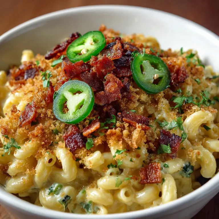 Jalapeño Popper Mac and Cheese Recipe