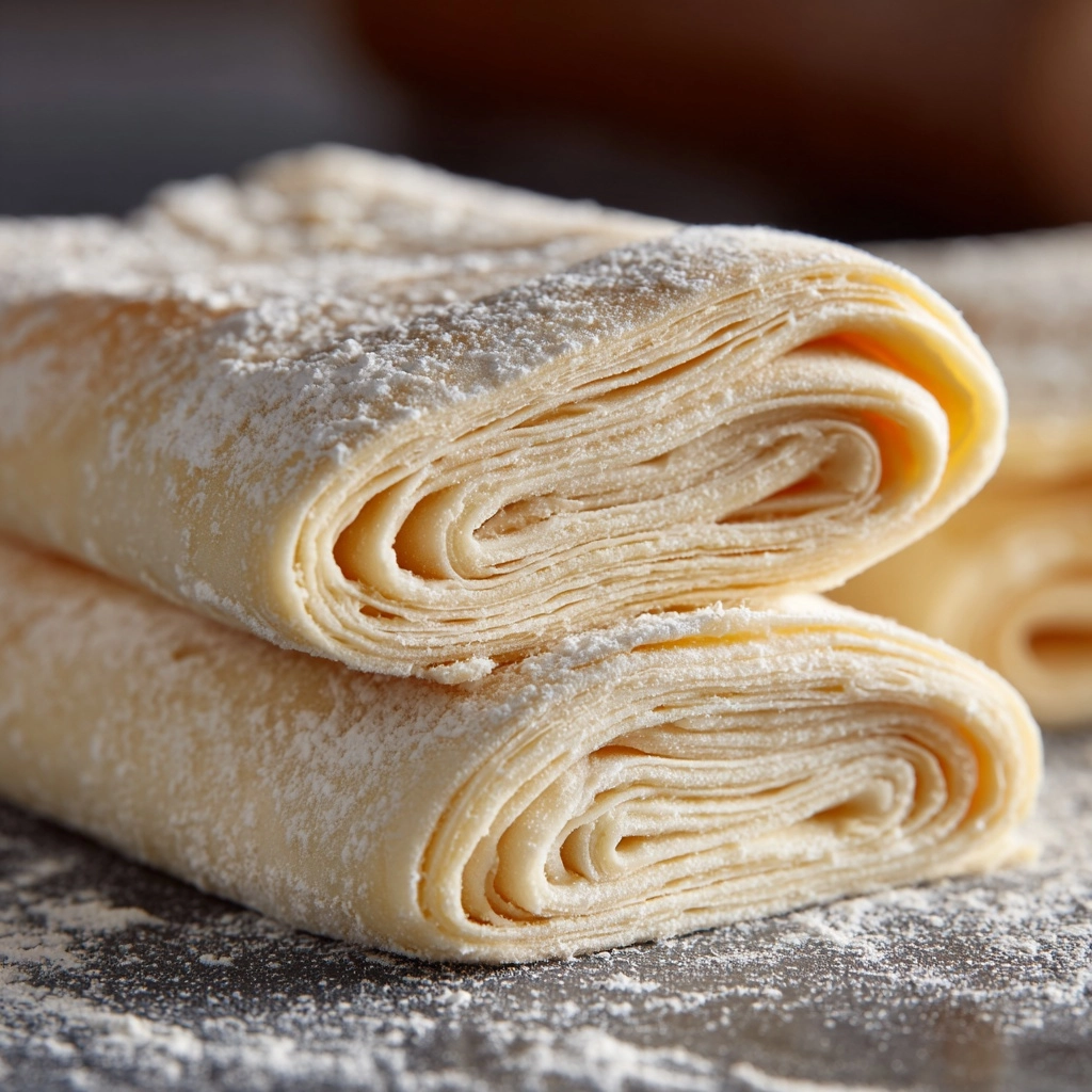 Homemade Rough Puff Pastry Dough Recipe - Recipe Image