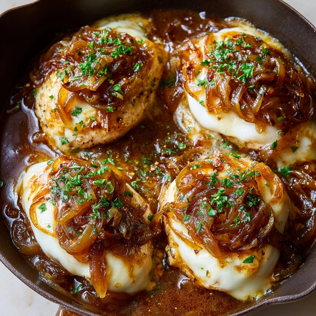 French Onion Chicken Recipe - Recipe Image