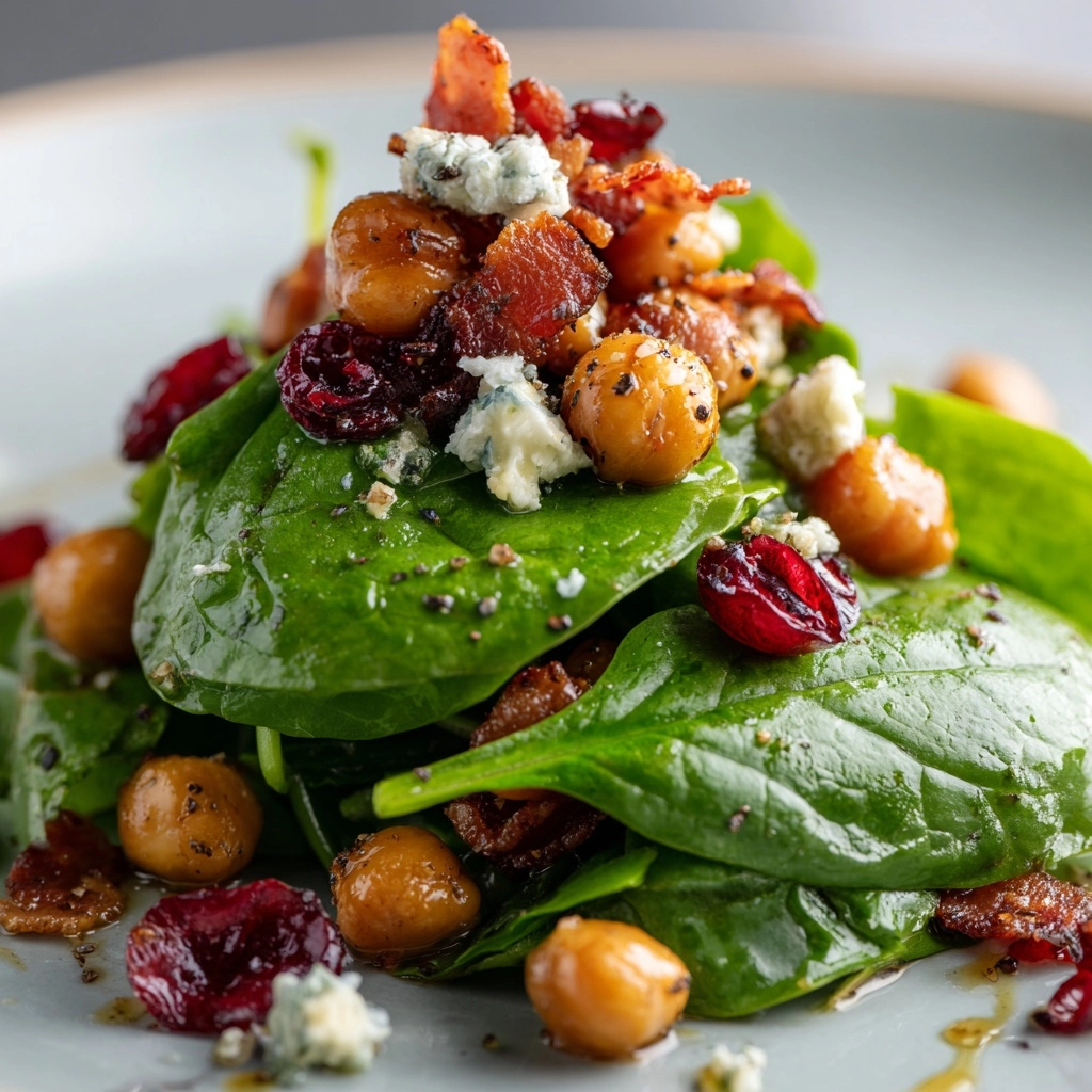 Cranberry Walnut Chickpea Salad with Orange Vinaigrette Recipe - Recipe Image