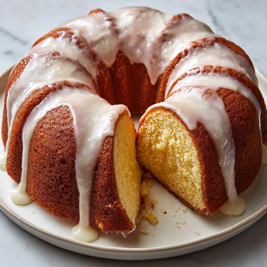Sour Cream Pound Cake Recipe - Recipe Image