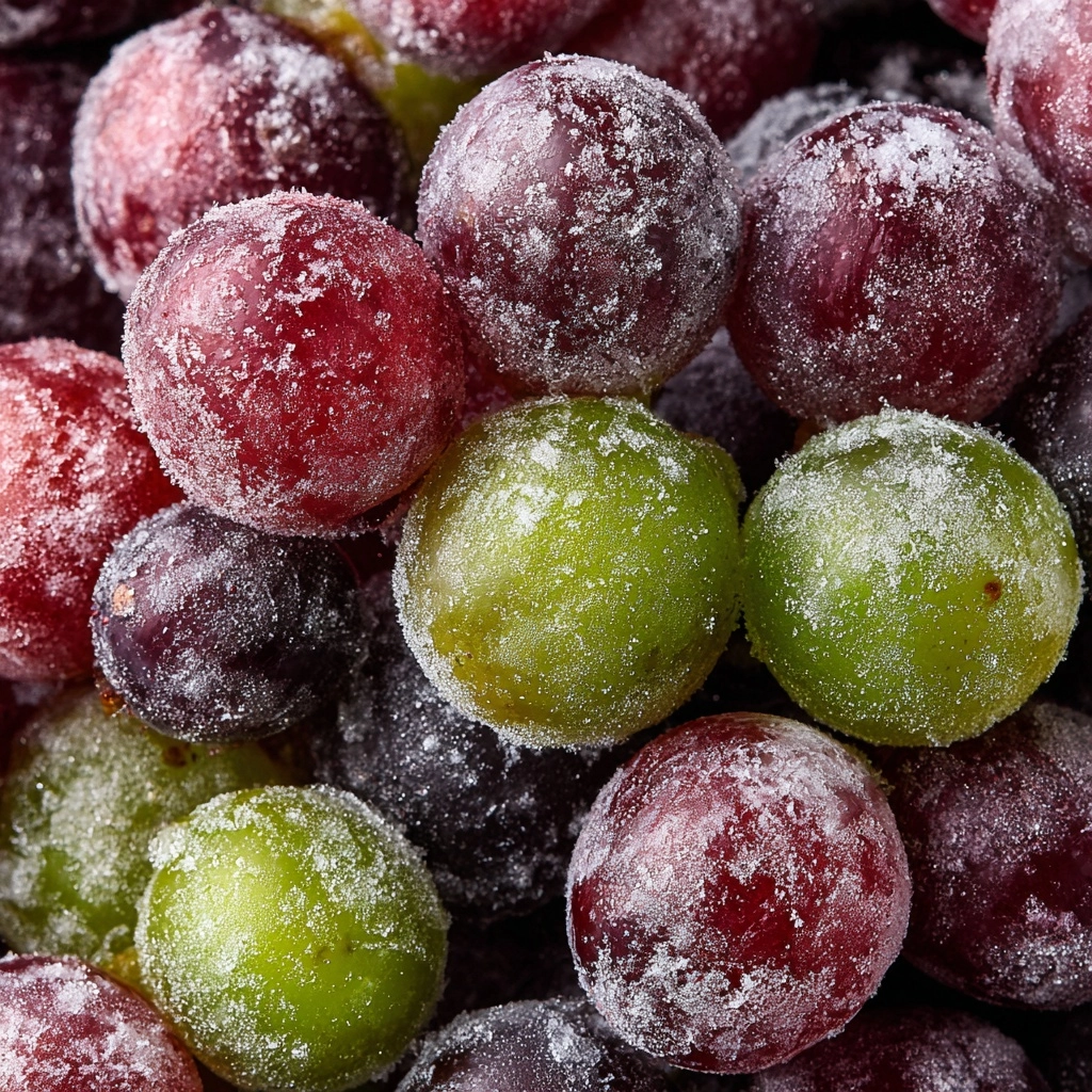 Healthy Sour Candy Frozen Grapes: An Incredible Guilt-Free Treat Recipe - Recipe Image
