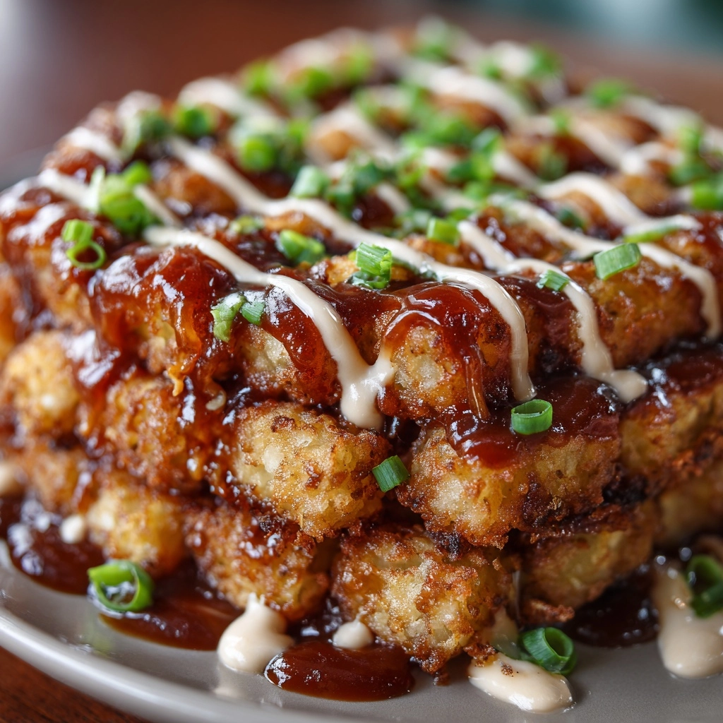 Loaded Beef Rib Tater Tots Recipe - Recipe Image