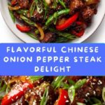 Chinese Onion Pepper Steak Recipe
