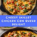 Skillet Chicken Con Queso Recipe