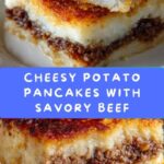 Potato Pancakes with Savory Beef and Cheese Recipe
