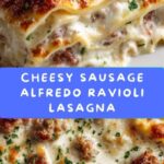 Sausage Alfredo Ravioli Lasagna Recipe