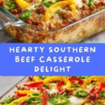 Southern Five Layer Beef Casserole Recipe