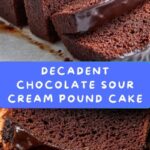 Chocolate Sour Cream Pound Cake Recipe
