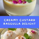 Custard Rasgulla Recipe