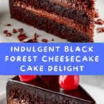 Decadent Black Forest Cheesecake Cake Recipe