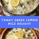 Greek Lemon Rice Recipe