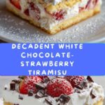 White Chocolate-Strawberry Tiramisu Recipe