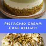 Pistachio Cream Cake Recipe