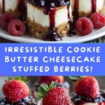 Cookie Butter Cheesecake Stuffed Berries Recipe