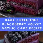 Blackberry Velvet Gothic Cake Recipe