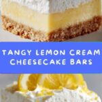 Zesty Lemon Cream Squares: A Cheesecake Delight Recipe