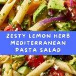 Lemon Herb Mediterranean Pasta Salad Recipe