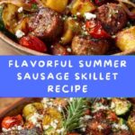 Summer Sausage Skillet with Andouille Sausage Recipe