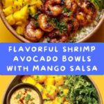 Shrimp and Avocado Bowls with Mango Salsa & Lime-Chili Sauce Recipe