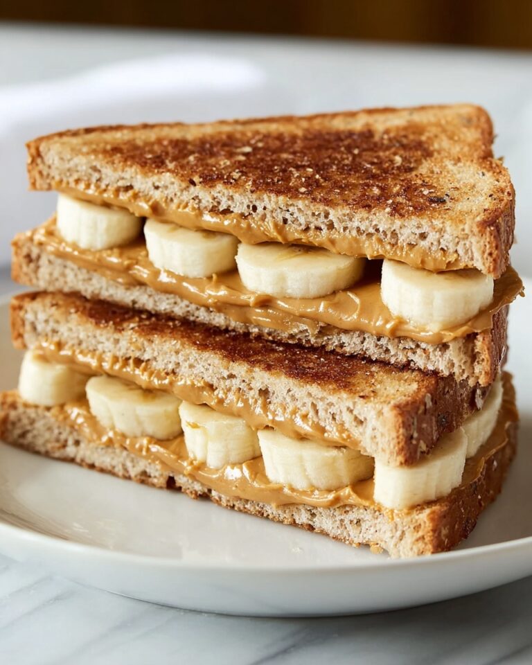 Irresistible Grilled Peanut Butter Banana Sandwich Recipe