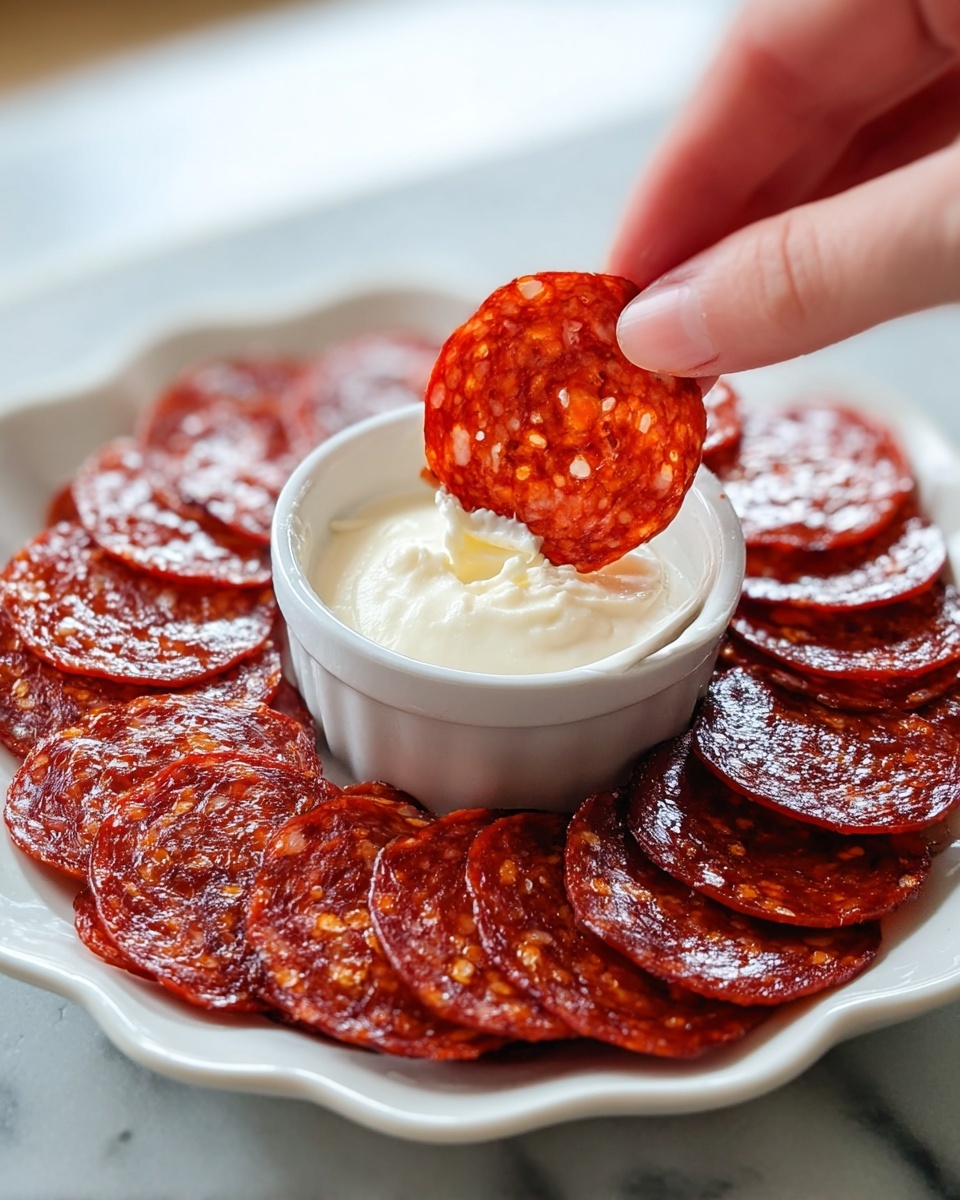 Keto Pepperoni Cream Cheese Bites Recipe - Recipe Image