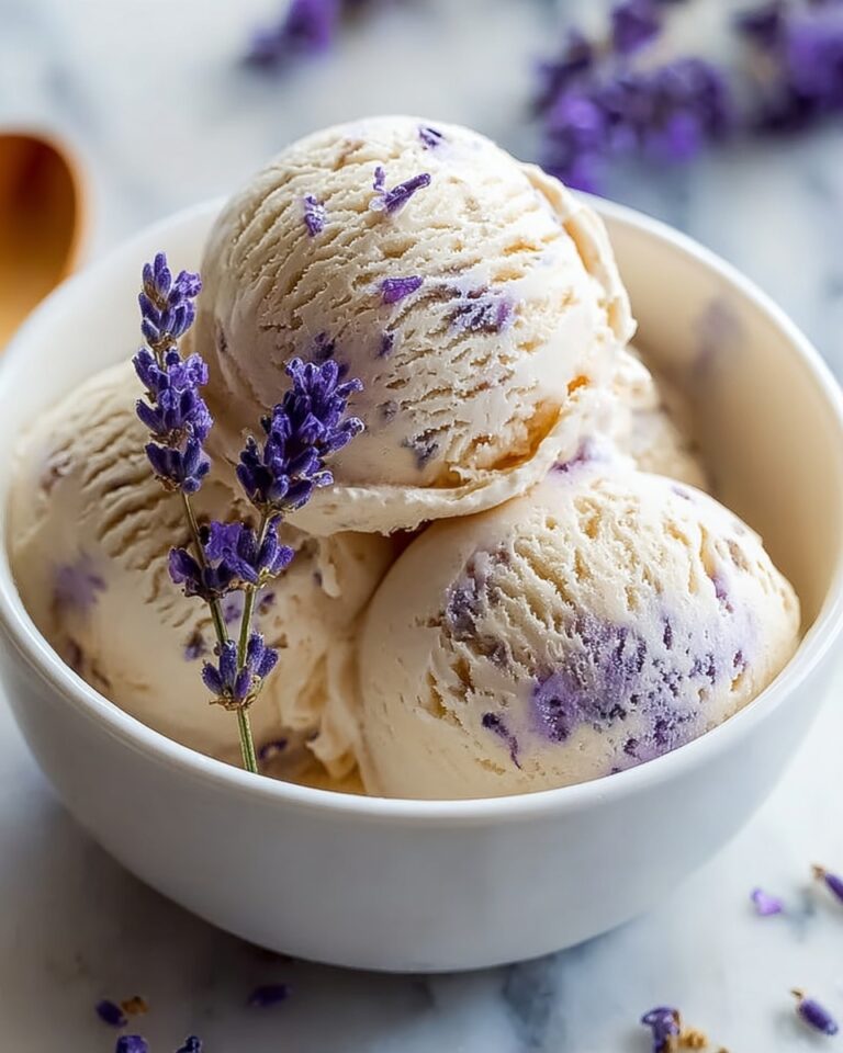 Honey Lavender Ice Cream Recipe
