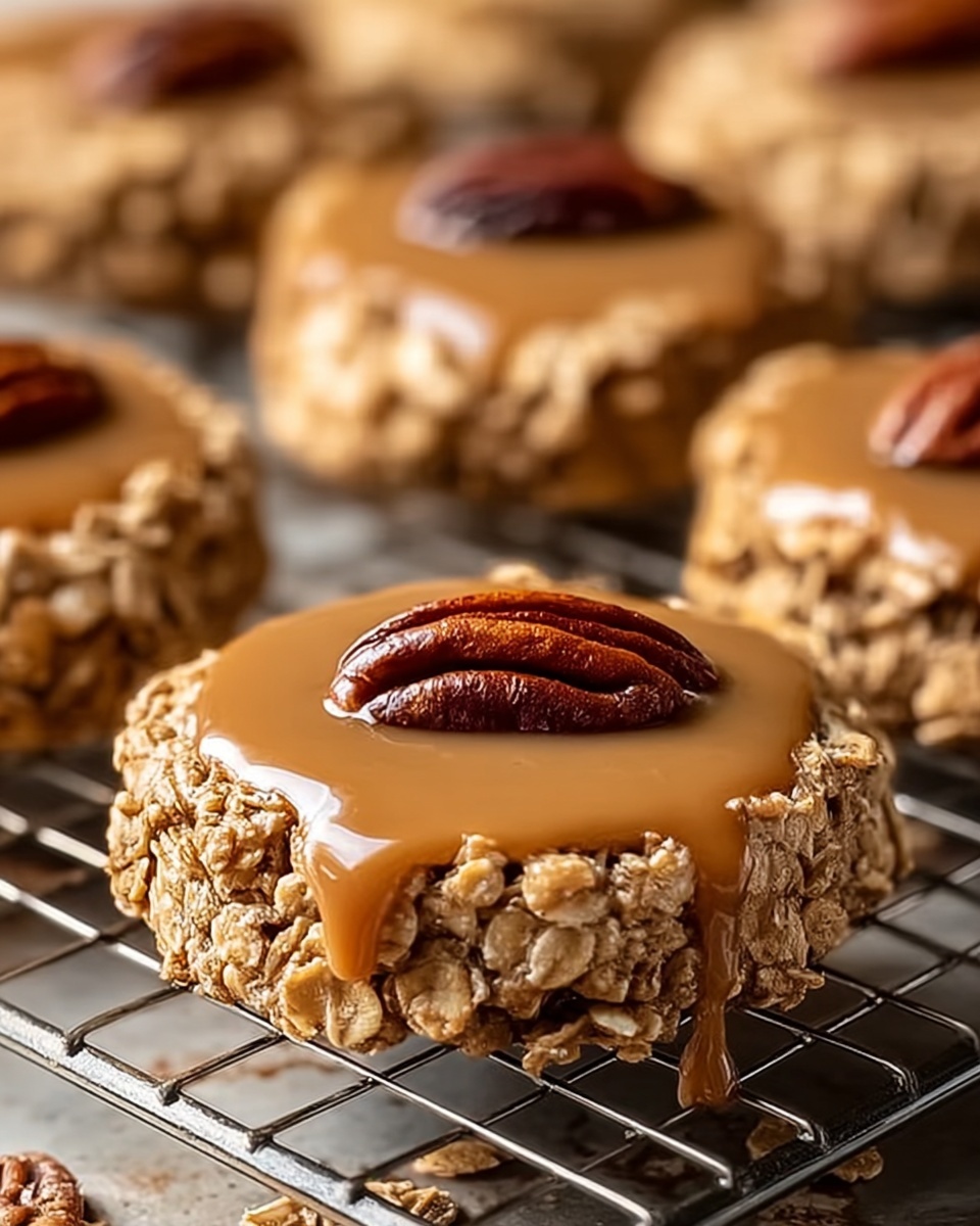 Easy No Bake Pecan Coconut Praline Cookies Recipe - Recipe Image