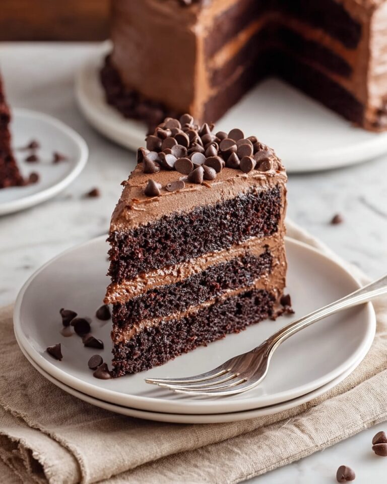 Triple Chocolate Cake Recipe