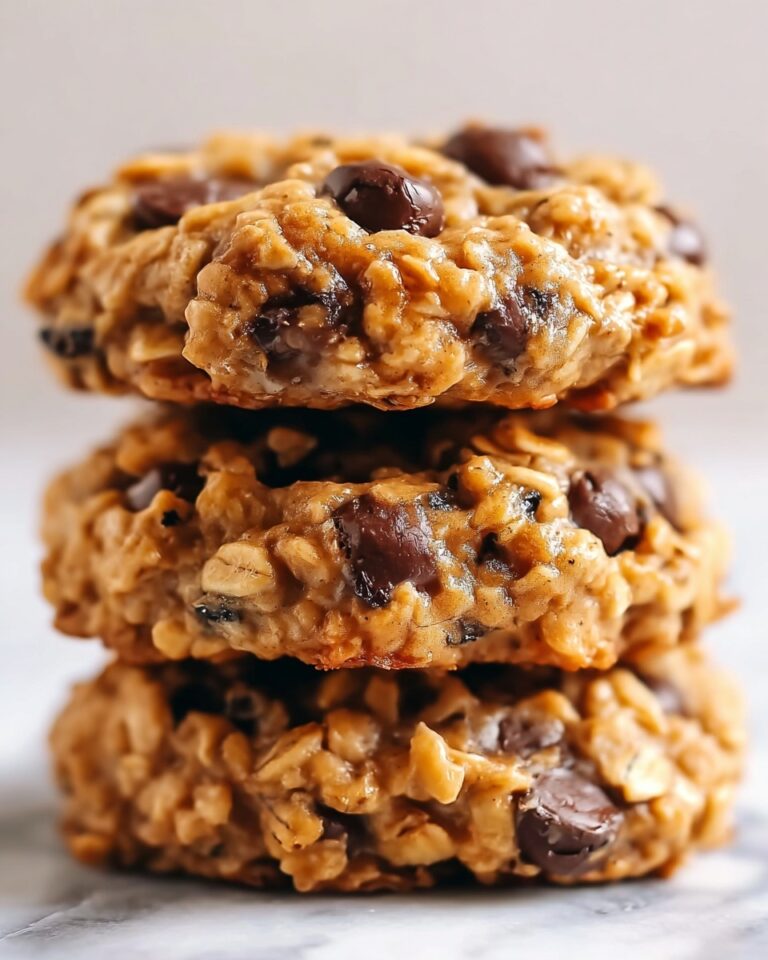 Healthy Breakfast Cookies with Banana, Almond Butter, and Dark Chocolate Chips Recipe