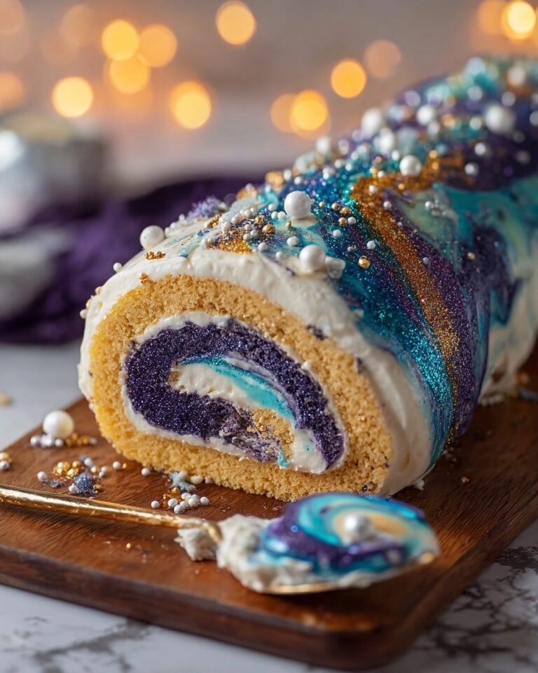 Galaxy Cake Roll Recipe