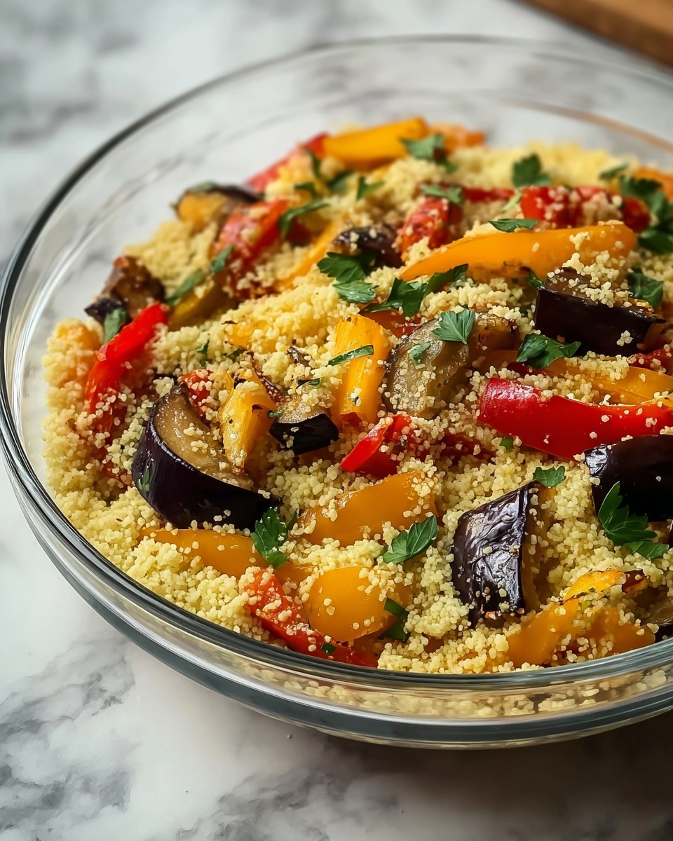 Roasted Vegetable Couscous: An Amazing Ultimate Recipe - Recipe Image