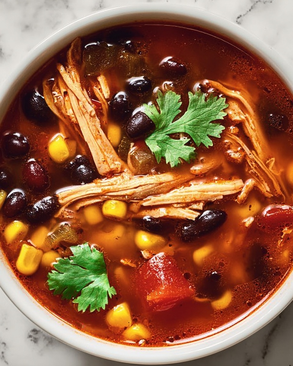 Crockpot Chipotle Chicken Soup Recipe - Recipe Image