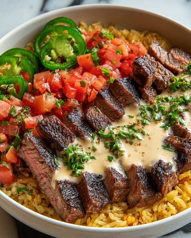 Steak & Queso Rice Recipe