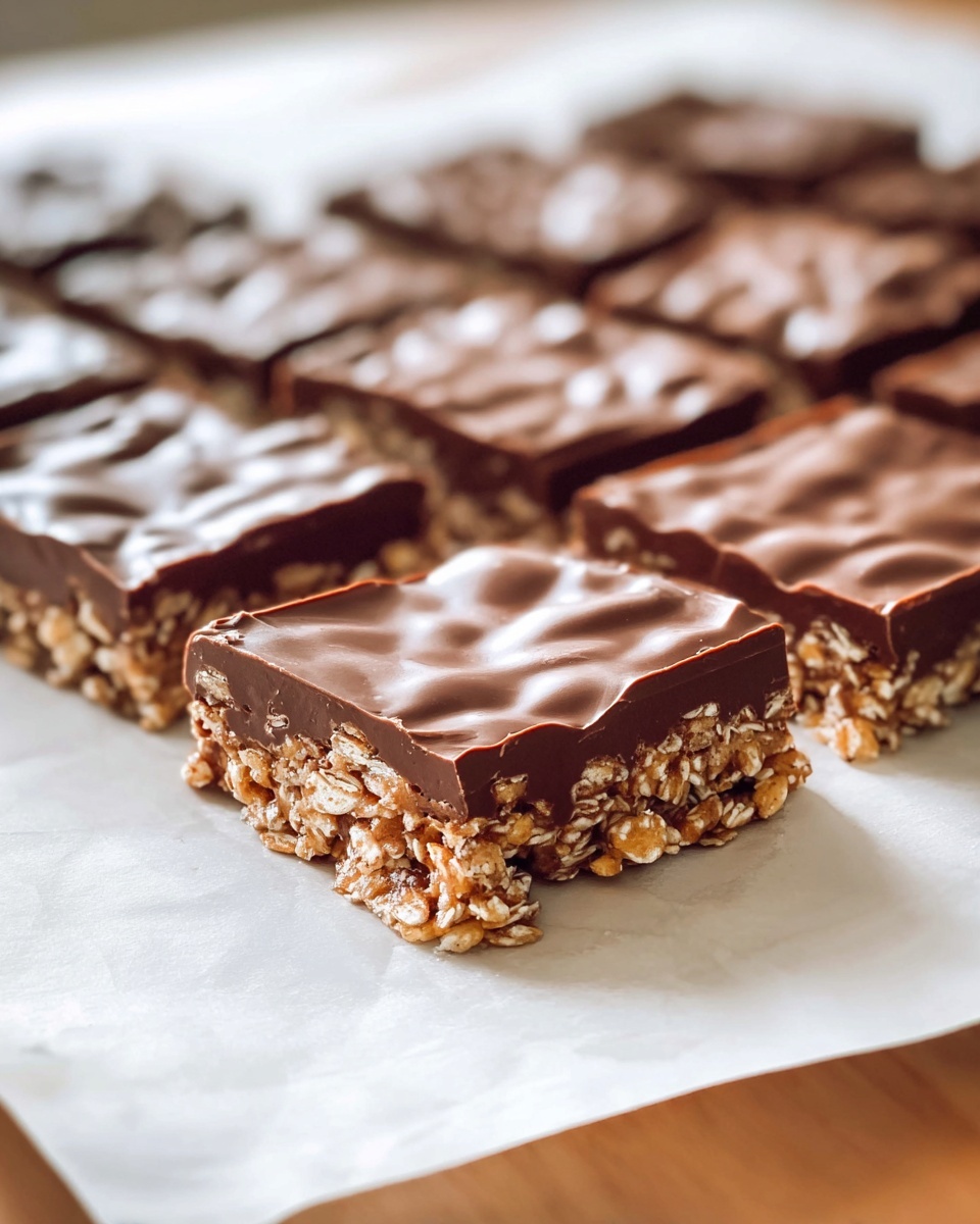 Homemade Crunch Bars Recipe - Recipe Image