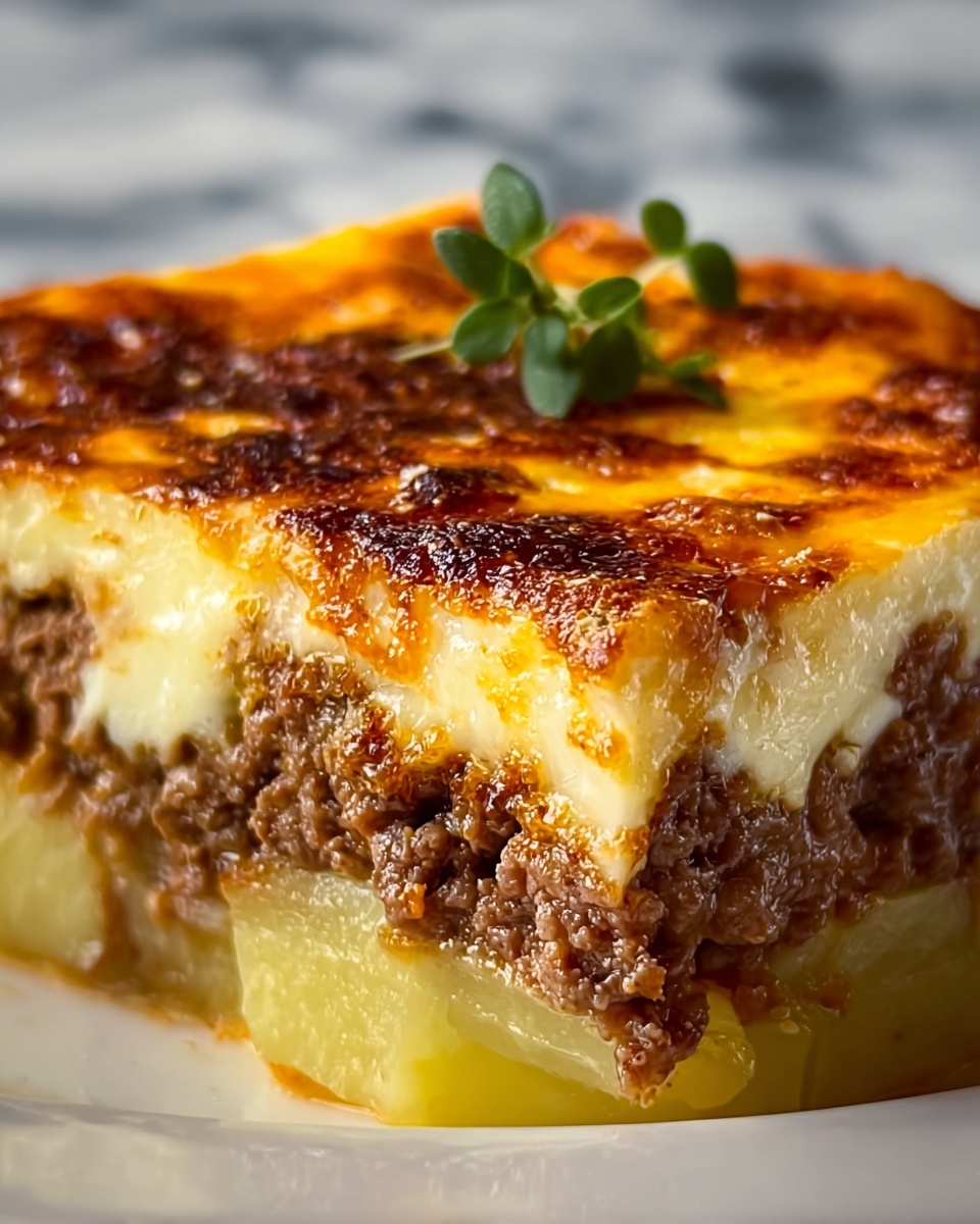 Cowboy Meatloaf & Potato Casserole Recipe - Recipe Image