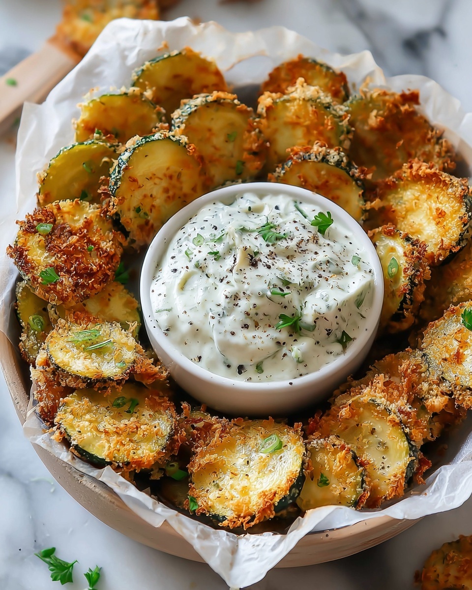 Fried Pickle and Ranch Dip: The Ultimate Appetizer Recipe - Recipe Image