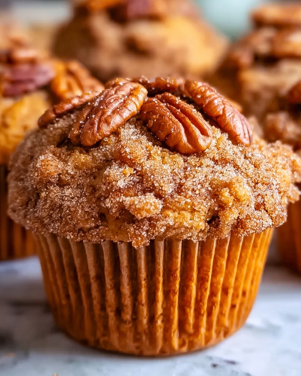 Sweet Potato Muffins with Cinnamon Pecan Streusel Recipe - Recipe Image