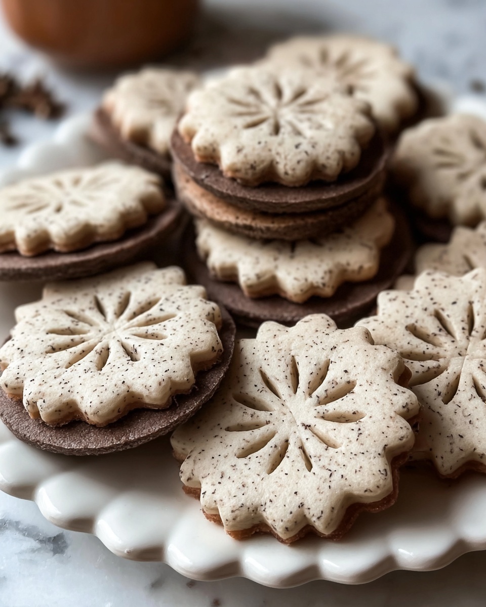 Espresso Shortbread Cookies Recipe - Recipe Image