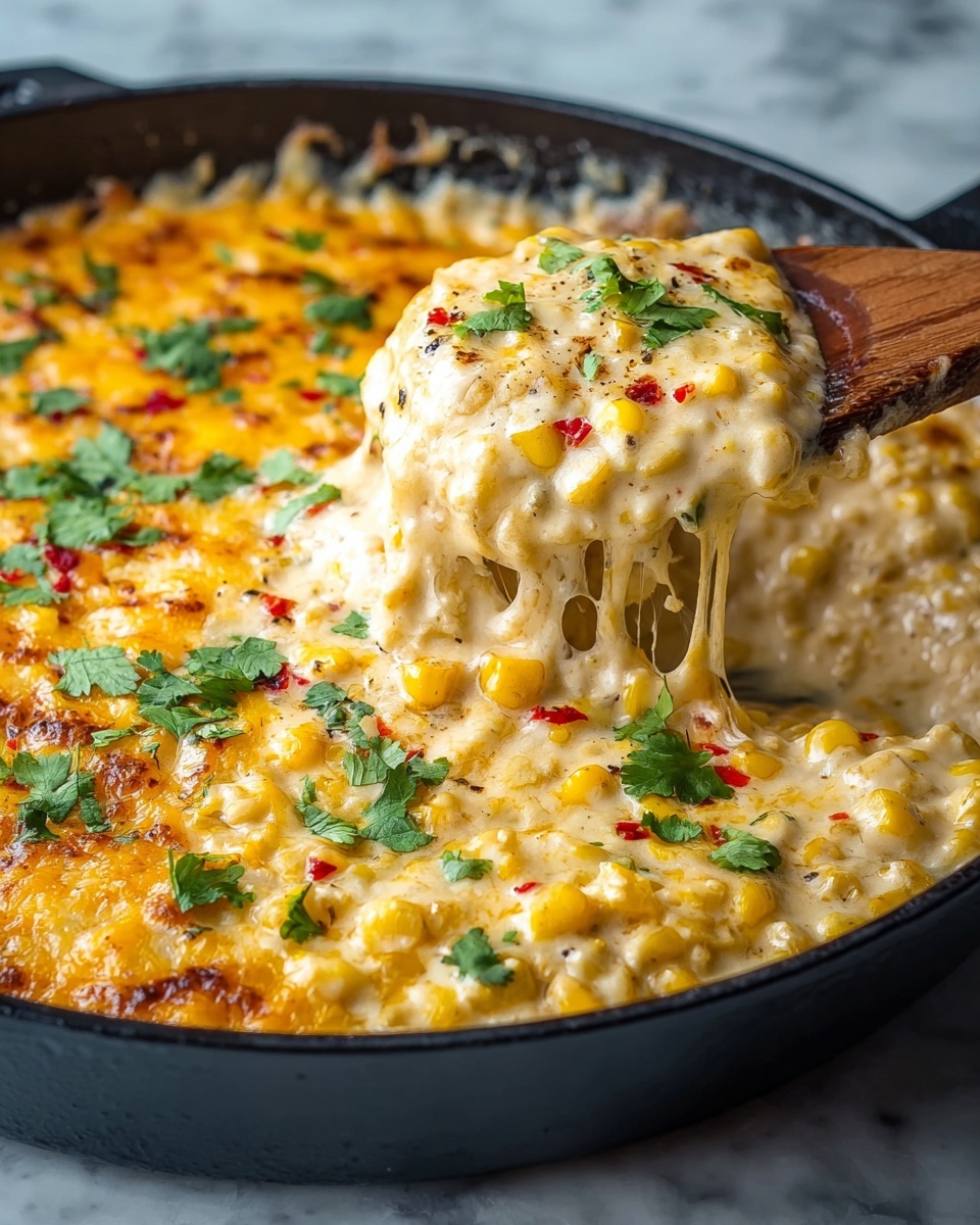 Roasted Corn Queso Fundido Recipe - Recipe Image