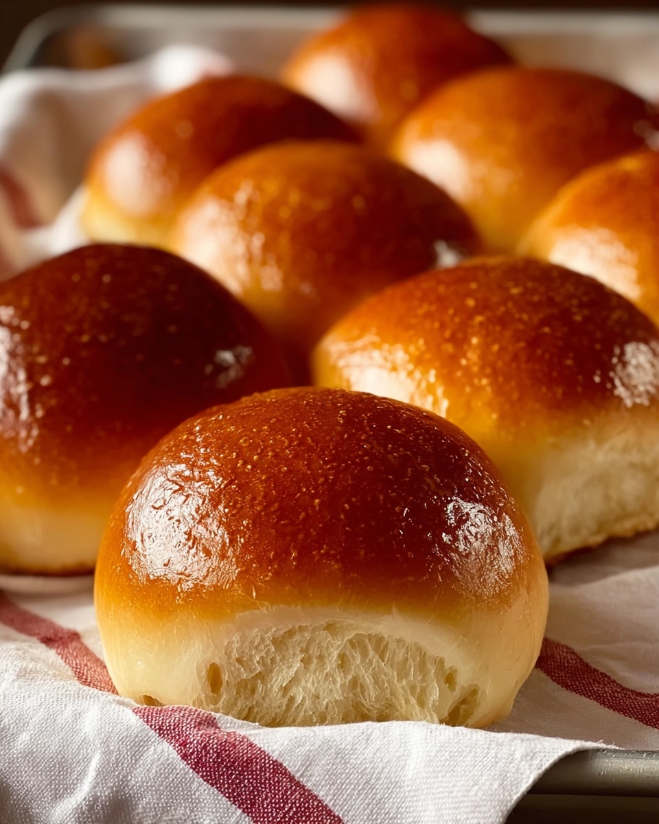 Old Fashioned Yeast Rolls Recipe - Recipe Image