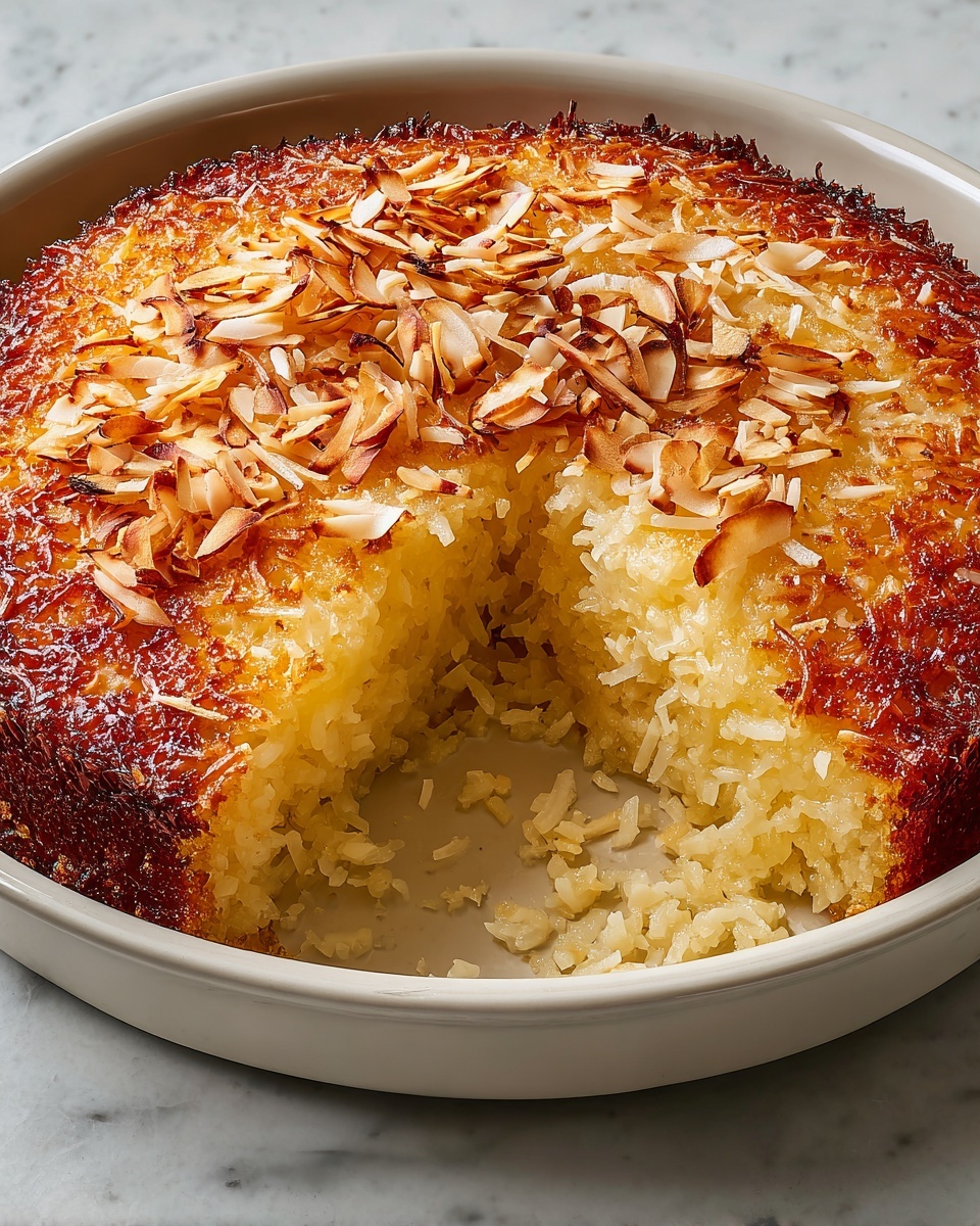 The Best Ever Crustless Coconut Pie – So Creamy, So Easy! Recipe - Recipe Image